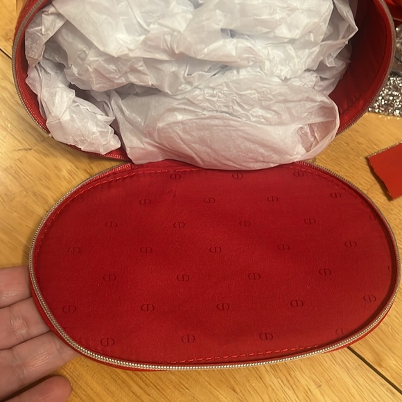Christian Dior Red Vanity Case With Lunar New Year Box and Ribbon - Picture 6 of 12